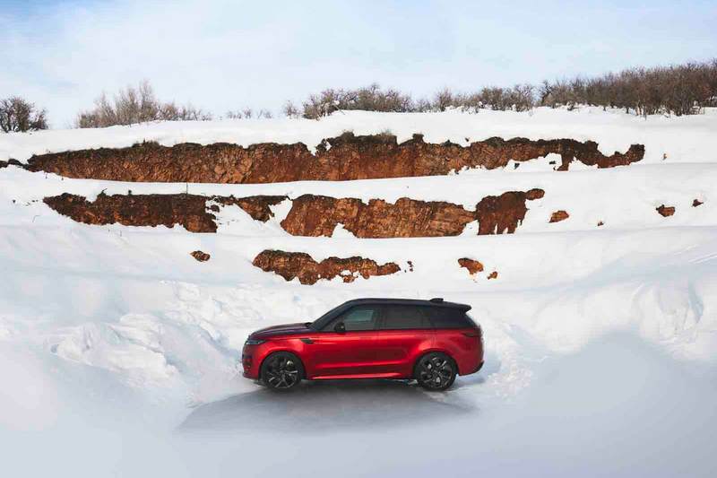  開著限量20輛的Land Rover Range Rover Sport Deer Valley Edition去滑雪 