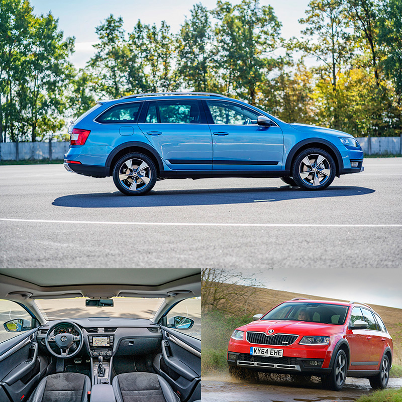 第三代Octavia Combi問世,在當時的跨界風潮下,衍生出搭載4x4系統的Octavia Scout。