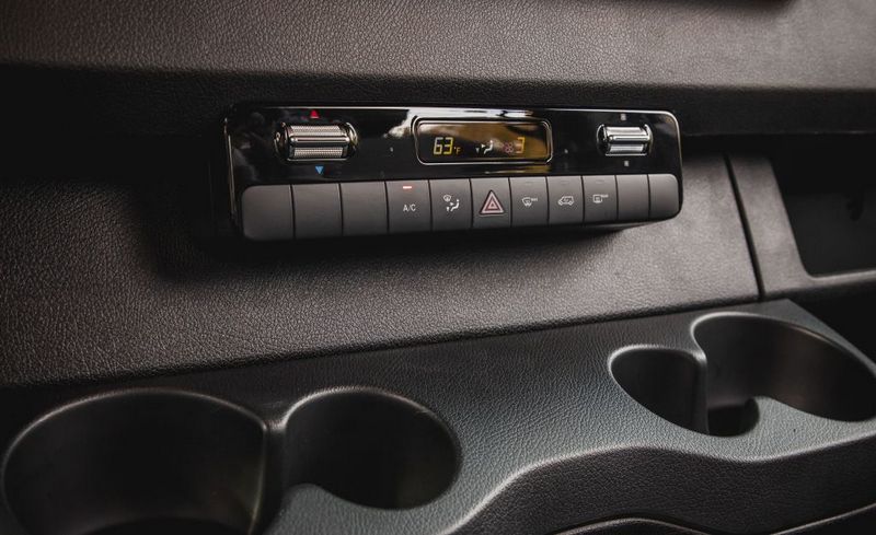 The Sprinter was recalled because the air conditioner blower line could overheat the fuses and wiring harness, causing a fire.