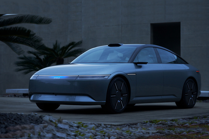 也成立Sony Honda Mobility進軍電動車市場,並推出Afeela電動品牌。