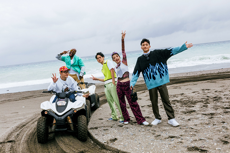 【車勢星聞】《沒有才能》騎沙灘車拍MV揪「大嘻哈」嗩吶、緋村宗祐變「玩命關頭」。(圖:華研國際提供)