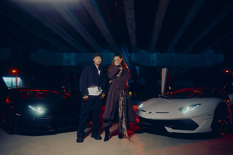 【車勢星聞】Dizzy Dizzo蔡詩芸與kvnloverboy合作激盪火花。(圖:瑩音樂提供)