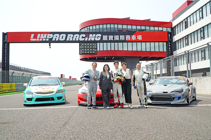 【車勢星聞】三立最新八點檔《天道》媒體探班,(左起)徐仁洸、苗可麗、王振復、陳珮騏、邱川峯。