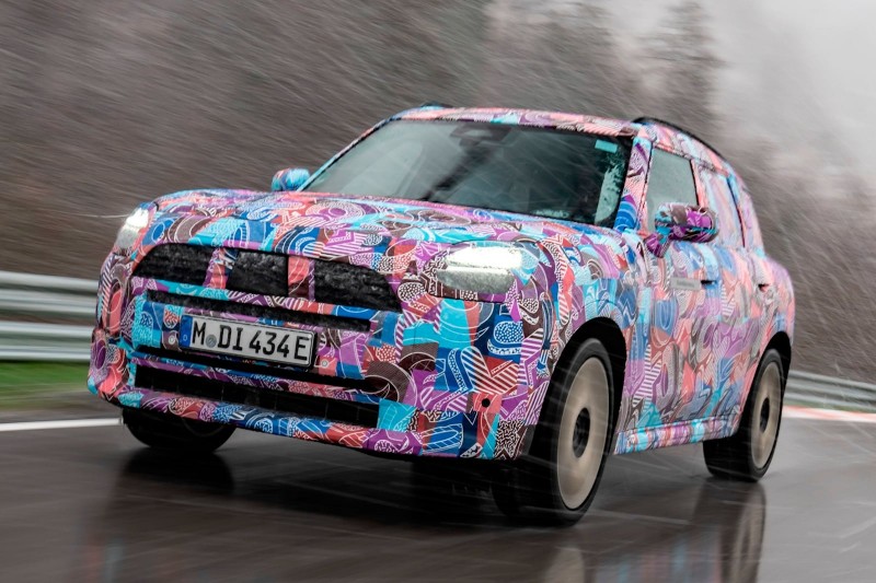 Mini Countryman將擁有純電動力,並且會搭配上四驅系統,成為品牌第一款四驅純電車輛。