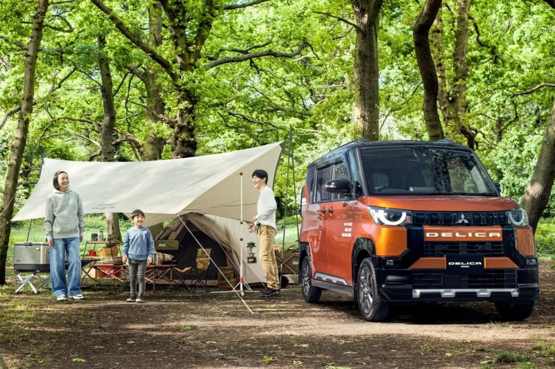 Mitsubishi推出Delica Mini,擁有四驅功能可以讓一家四口到簡單的地方露營探險。