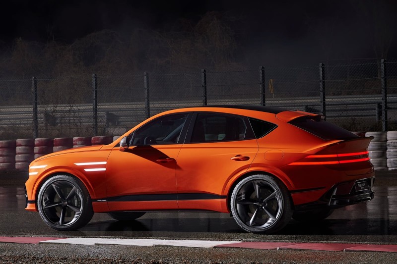 GV80 Coupe的優美曲線相當具有運動感,而現在宣佈了量產計畫讓人好奇上市時間點以及動力表現。