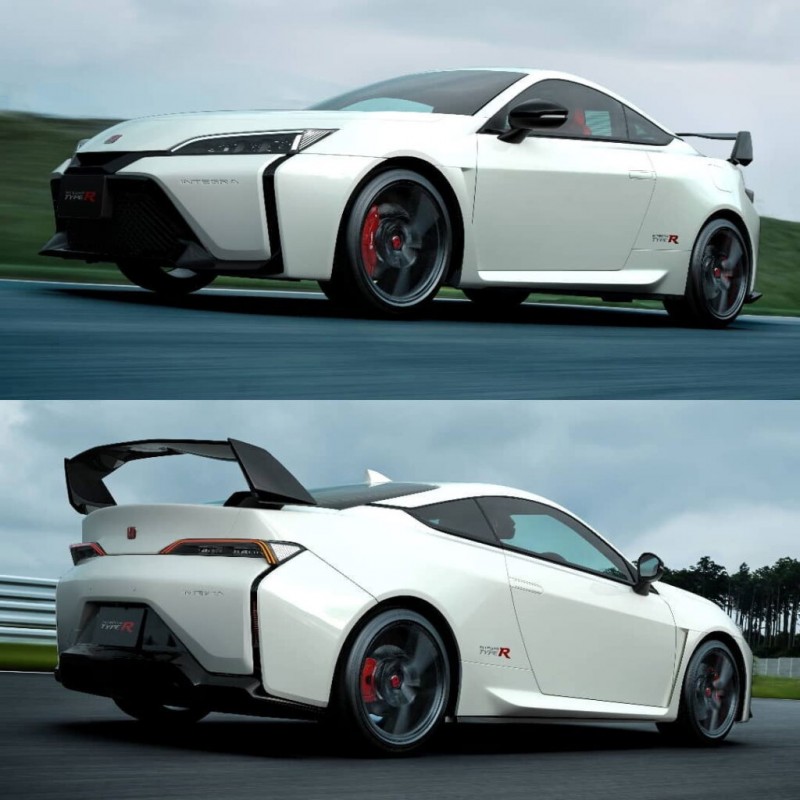 不論是車頭還是車尾都利用簡單線條帶出侵略氣息，而大尾翼的配置則顯得性能味十足。