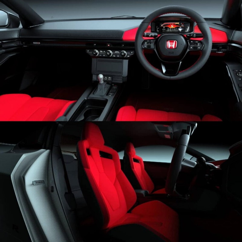 內裝配置也採用更競技化的特色，跟舒適取向的Type S不太相同。