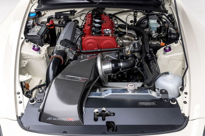 S2000R引擎改搭載Civic Type R的渦輪引擎。