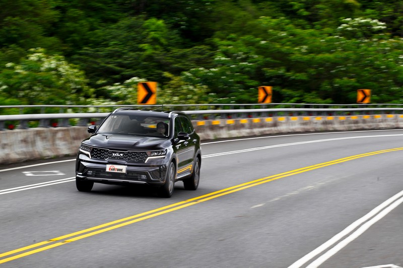 Sorento Turbo-Hybrid擁有相當輕快的加速反應。