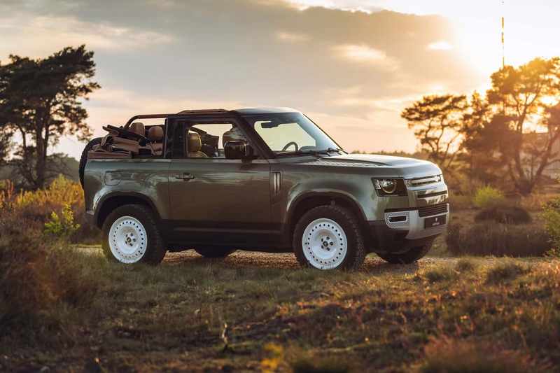  Heritage Customs把Land Rover Defender車頂變不見了 