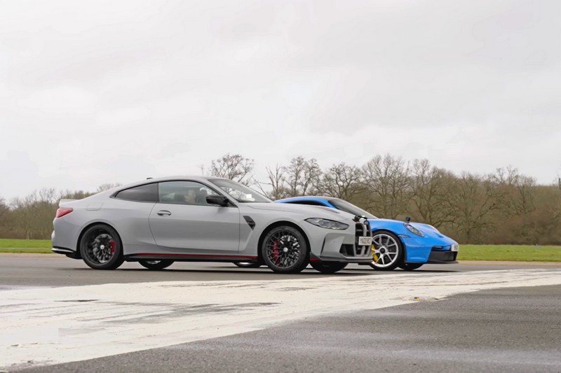 M4 CSL雖有動力優勢,但車重方面卻較911 GT3多出近200公斤。