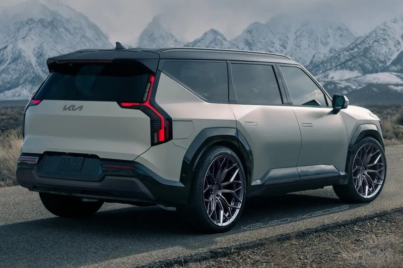 EV9 GT不只會有運動外觀,動力預計會超過600匹大關。