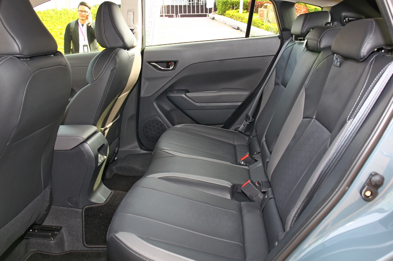 軸距雖皆為2,670mm,但4,480mmx1,800mmx1,600mm車身尺碼與354~1,261公升行李廂容積仍不及Forester寬闊實用。