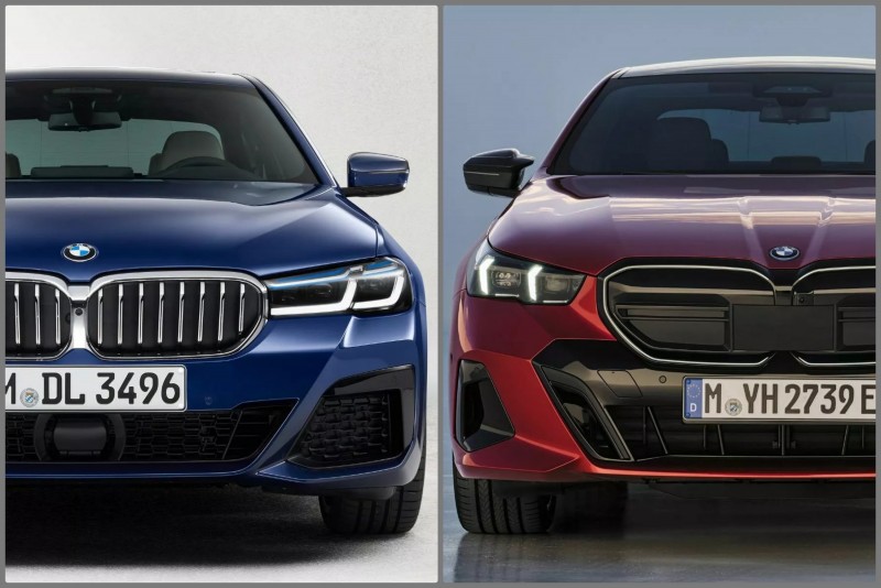 G30(左)與G60(右)擁有不同的外觀特色,新世代車款更具有運動化感受。