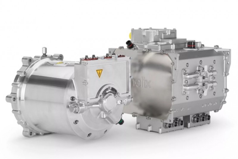 Helix發表最新的電動馬達科技,重量僅28公斤,但是擁有872匹的最大馬力表現。