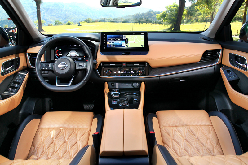 X-Trail座艙質感也頗為出色。(圖為X-Trail e-Power車型)