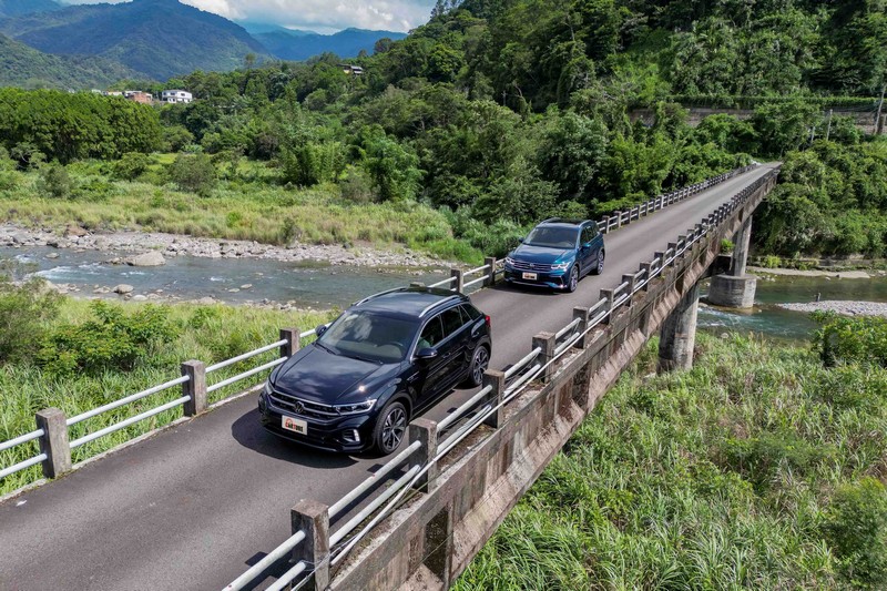 Volkswagen銷量有7成來自於休旅車,因此此次露營Tiguan與T-Roc自當是旅程最佳夥伴。