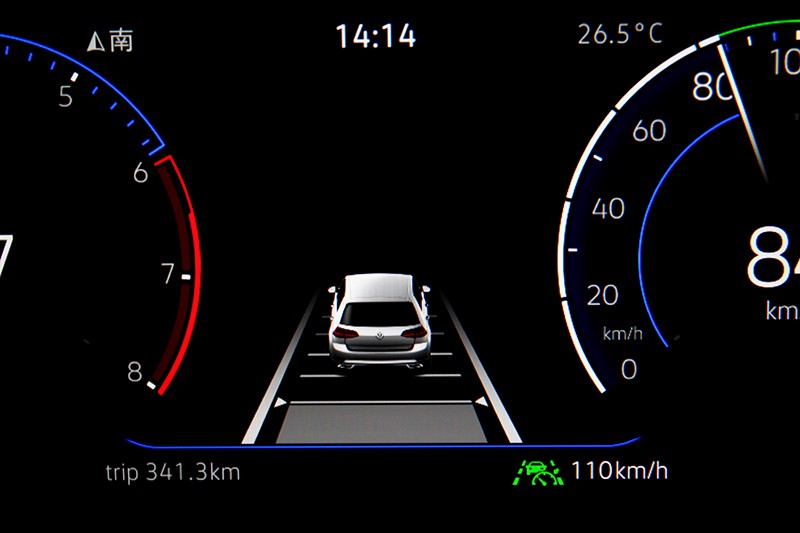 IQ.Drive智能駕駛輔助系統是能旅途過程中放鬆的配備。