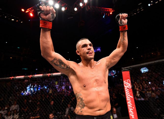 UFC 212:ビトー・ベウフォート vs. ネイサン・マーコート【ブラジル・リオデジャネイロ/2017年6月3日(Photo by Jeff Bottari/Zuffa LLC/Zuffa LLC via Getty Images)】