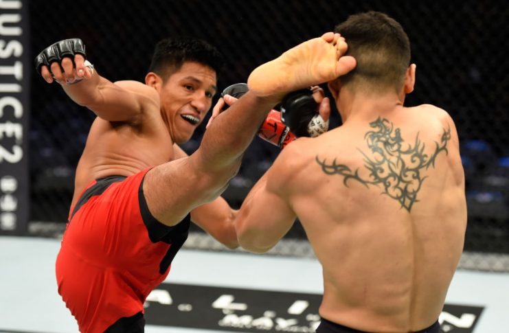 UFC 211:ガブリエル・ベニテス vs. エンリケ・バルソラ【アメリカ・テキサス州ダラス/2017年5月13日(Photo by Josh Hedges/Zuffa LLC/Zuffa LLC via Getty Images)】