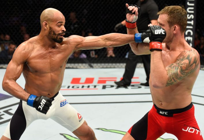UFC 211:クリストフ・ヨトゥコ vs. デビッド・ブランチ【アメリカ・テキサス州ダラス/2017年5月13日(Photo by Josh Hedges/Zuffa LLC/Zuffa LLC via Getty Images)】