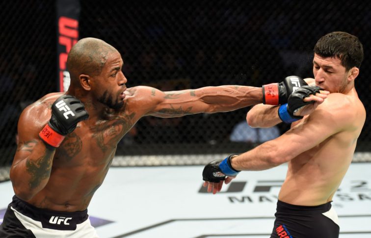 UFCファイトナイト・カンザスシティ:ボビー・グリーン vs. ラシッド・マゴメドフ【アメリカ・ミズーリ州カンザスシティ/2017年4月15日(Photo by Josh Hedges/Zuffa LLC/Zuffa LLC via Getty Images)】