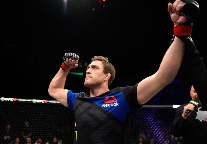 UFCファイトナイト・ハリファックス:ジェラルド・マーシャート vs. ライアン・ジェーンズ【カナダ・ノバスコシア州ハリファックス/2017年2月19日(Photo by Josh Hedges/Zuffa LLC/Zuffa LLC via Getty Images)】