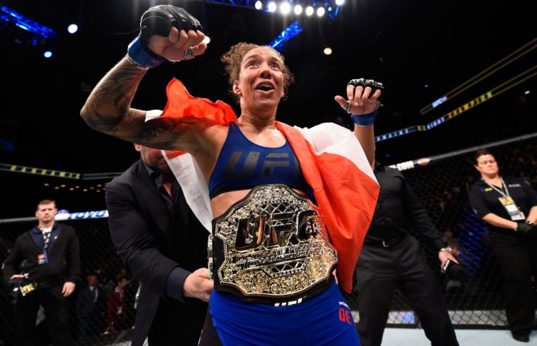 UFC 208:ホリー・ホルム vs. ジャーメイン・デ・ランダミー【アメリカ・ニューヨーク州ブルックリン/2017年2月11日(Photo by Jeff Bottari/Zuffa LLC/Zuffa LLC via Getty Images)】