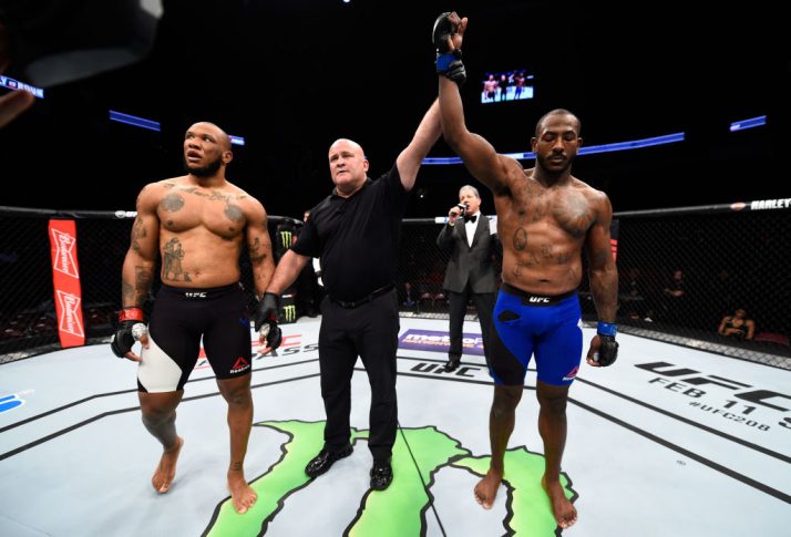 UFCファイトナイト・ヒューストン:ダニエル・ジョリー vs. カリル・ラウントリー【アメリカ・テキサス州ヒューストン/2017年2月4日(Photo by Jeff Bottari/Zuffa LLC/Zuffa LLC via Getty Images)】