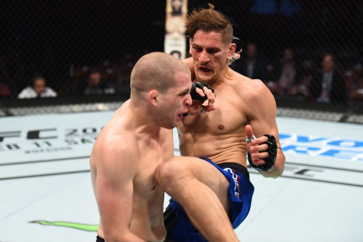 UFCファイトナイト・ヒューストン:アレックス・モロノ vs. ニコ・プライス【アメリカ・テキサス州ヒューストン/2017年2月4日(Photo by Jeff Bottari/Zuffa LLC/Zuffa LLC via Getty Images)】