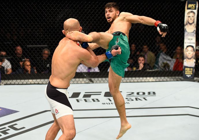 UFCファイトナイト・フェニックス:ヤイール・ロドリゲス vs. B.J.ペン【アメリカ・アリゾナ州フェニックス/2017年1月15日(Photo by Jeff Bottari/Zuffa LLC/Zuffa LLC via Getty Images)】