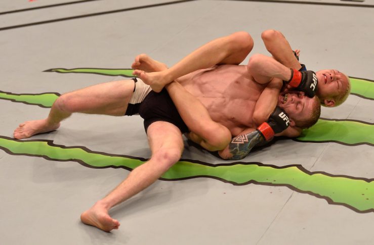 UFCファイトナイト・シンガポール:ジャスティン・スコギンズ vs. 佐々木憂流迦【シンガポール・カラン/2017年6月17日(Photo by Brandon Magnus/Zuffa LLC/Zuffa LLC via Getty Images)】