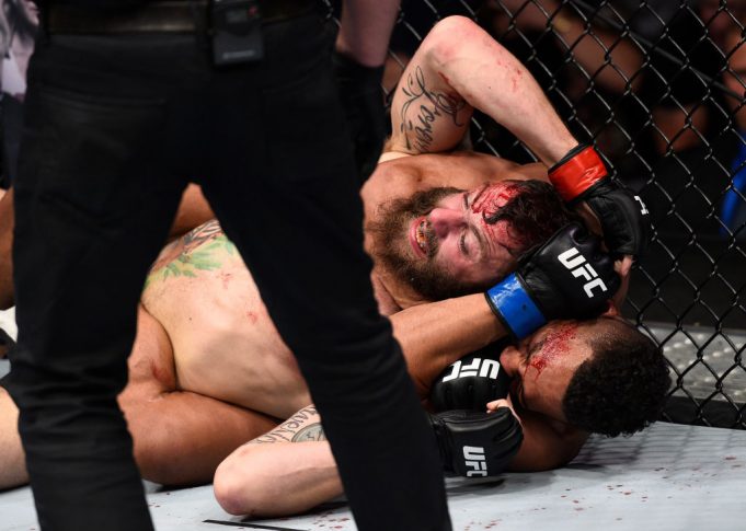 UFCファイトナイト・オクラホマシティ:マイケル・キエーザ vs. ケビン・リー【オクラホマ州・アメリカ/2017年6月25日(Photo by Brandon Magnus/Zuffa LLC/Zuffa LLC via Getty Images)】