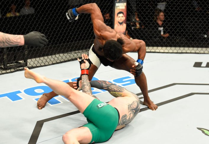 UFCファイトナイト・グラスゴー:チャーリー・ウォード vs. ガローア・ボファンド【スコットランド・グラスゴー/2017年7月16日(Photo by Josh Hedges/Zuffa LLC/Zuffa LLC via Getty Images)】