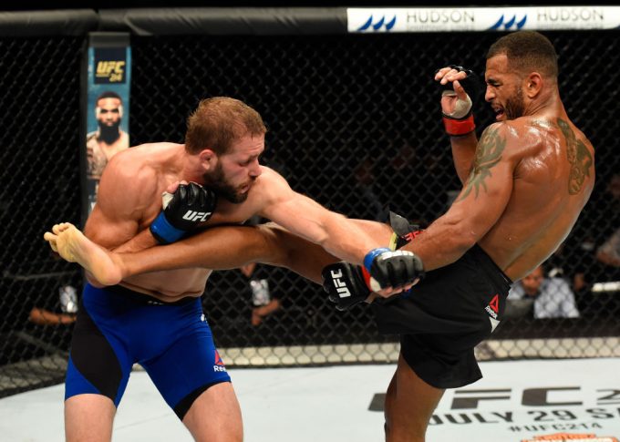 UFCファイトナイト・グラスゴー:ダニー・ロバーツ vs. ボビー・ナッシュ【スコットランド・グラスゴー/2017年7月16日(Photo by Josh Hedges/Zuffa LLC/Zuffa LLC via Getty Images)】