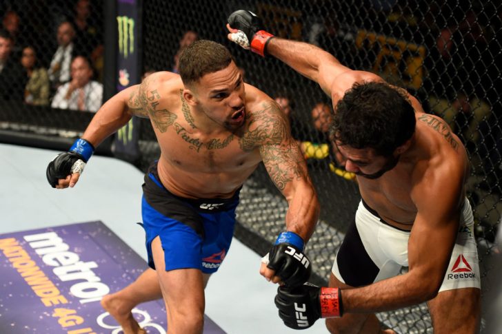 UFCファイトナイト・ロングアイランド:ハファエル・ナタウ vs. エリク・アンダース【ニューヨーク州・アメリカ/2017年7月22日(Photo by Josh Hedges/Zuffa LLC/Zuffa LLC via Getty Images)】