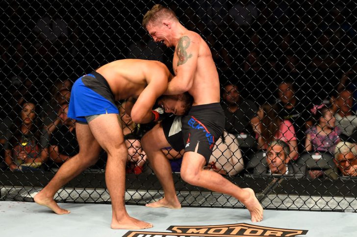 UFCファイトナイト・ロングアイランド:デニス・バミューデス vs. ダレン・エルキンス【ニューヨーク州・アメリカ/2017年7月22日(Photo by Josh Hedges/Zuffa LLC/Zuffa LLC via Getty Images)】