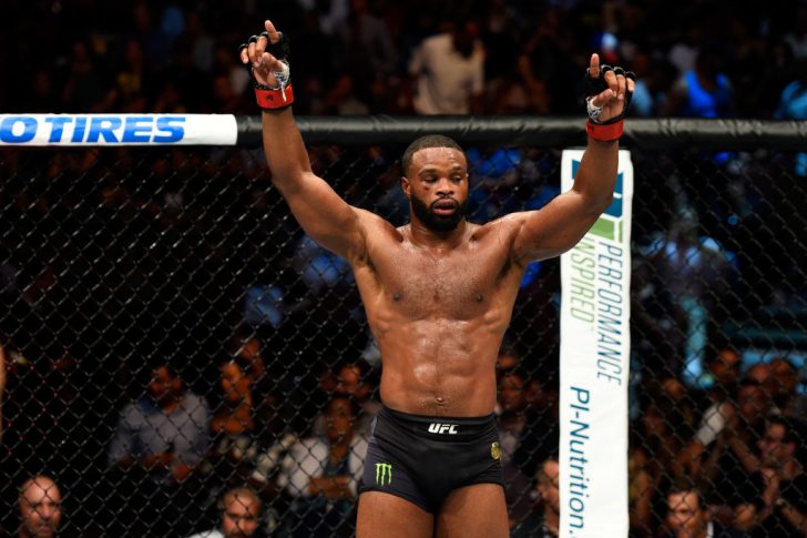 UFC 214:タイロン・ウッドリー vs. デミアン・マイア【アメリカ・カリフォルニア州アナハイム/2017年7月29日(Photo by Josh Hedges/Zuffa LLC/Zuffa LLC via Getty Images)】