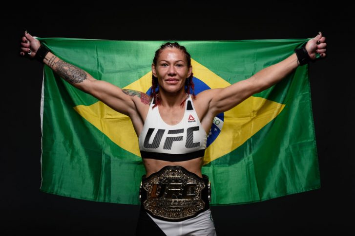 UFC 214:クリスチャン・サイボーグ vs. トーニャ・エヴァンジャー【アメリカ・カリフォルニア州アナハイム/2017年7月29日(Photo by Mike Roach/Zuffa LLC/Zuffa LLC via Getty Images)】
