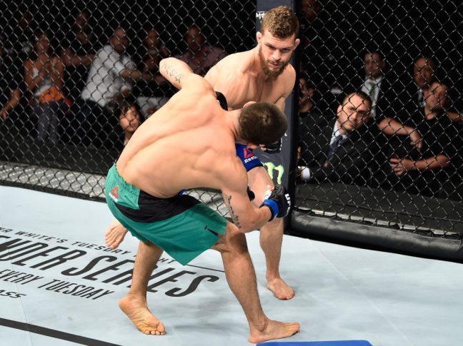 UFCファイトナイト・メキシコシティ:ダスティン・オルティス vs. ヘクター・サンドバル【メキシコ・メキシコシティ/2017年8月5日(Photo by Jeff Bottari/Zuffa LLC/Zuffa LLC via Getty Images)】