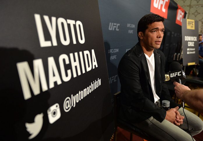 UFC 199:メディアイベントに登場したリョート・マチダ【Photo by Brandon Magnus/Zuffa LLC/Zuffa LLC via Getty Images】