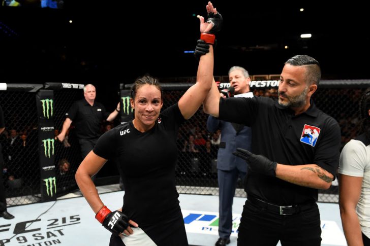 UFCファイトナイト・ロッテルダム:マリオン・レノー vs. タリタ・ベルナルド【オランダ・ロッテルダム/2017年9月2日(Photo by Josh Hedges/Zuffa LLC/Zuffa LLC via Getty Images)】