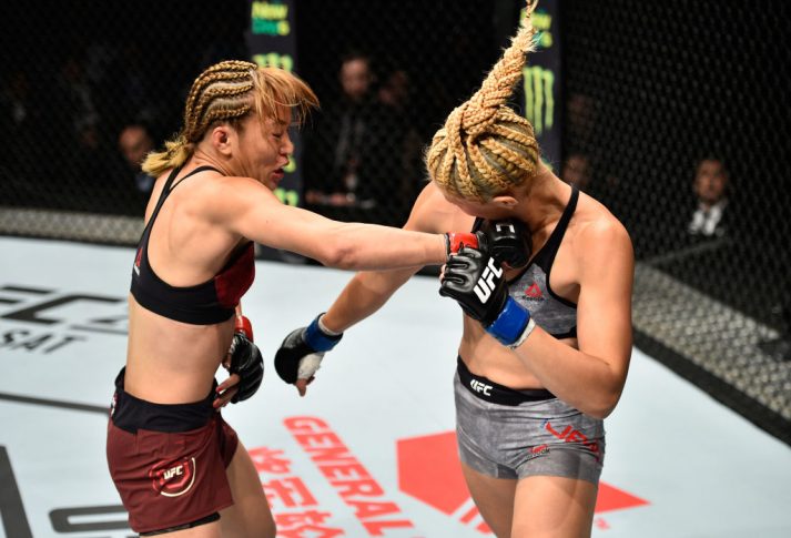 UFCファイトナイト・ジャパン:近藤朱里 vs. ジョン・チャンミ【日本・埼玉/2017年9月23日(Photo by Jeff Bottari/Zuffa LLC/Zuffa LLC via Getty Images)】