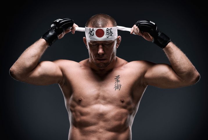UFC 217:ジョルジュ・サン・ピエール【Photo by Brandon Magnus/Zuffa LLC/Zuffa LLC via Getty Images】