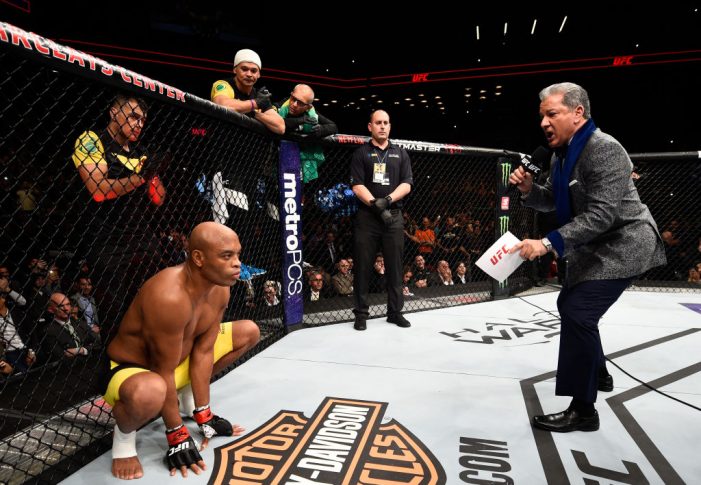 UFC 208:アンデウソン・シウバ【2017年2月11日(Photo by Jeff Bottari/Zuffa LLC/Zuffa LLC via Getty Images)】