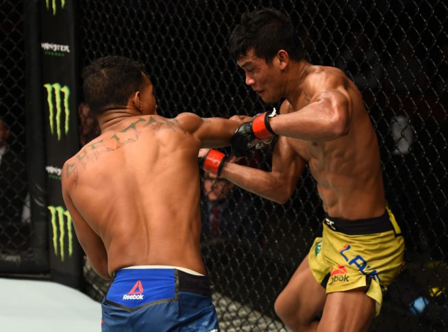 UFCファイトナイト・シドニー:ジェネル・ラウザ vs. エリック・シェルトン【オーストラリア・シドニー/2017年11月19日(Photo by Josh Hedges/Zuffa LLC/Zuffa LLC via Getty Images)】