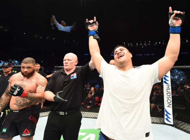 UFCファイトナイト・シドニー:ラシャド・コールター vs. タイ・トゥイバサ【オーストラリア・シドニー/2017年11月19日(Photo by Josh Hedges/Zuffa LLC/Zuffa LLC via Getty Images)】