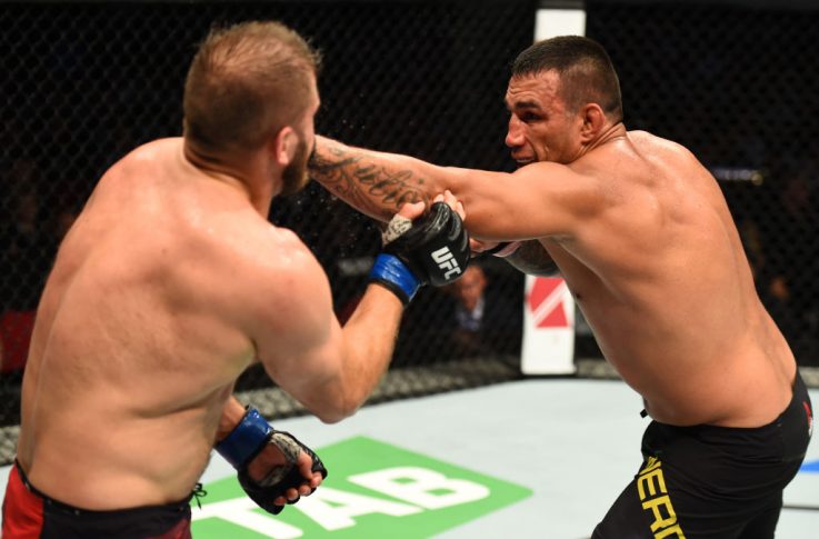 UFCファイトナイト・シドニー:ファブリシオ・ヴェウドゥム vs. マルチン・ティブラ【オーストラリア・シドニー/2017年11月19日(Photo by Josh Hedges/Zuffa LLC/Zuffa LLC via Getty Images)】