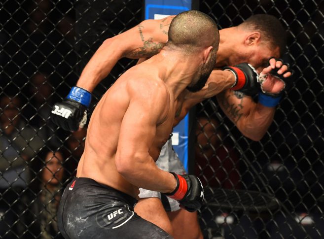 UFCファイトナイト・ウィニペグ:ジョン・マクデッシ vs. アベル・トルヒーヨ【カナダ・ウィニペグ/2017年12月16日(Photo by Josh Hedges/Zuffa LLC/Zuffa LLC via Getty Images)】